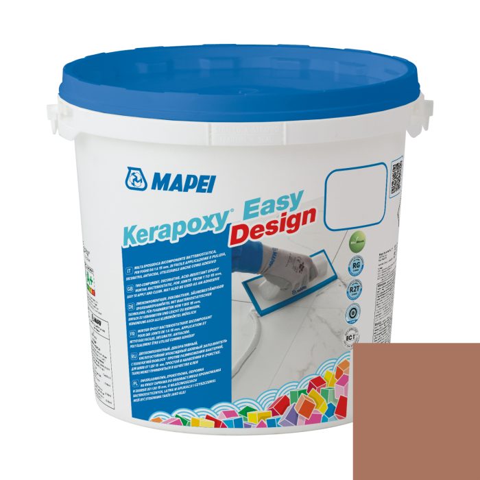 Mortier époxy bi-composant KERAPOXY EASY DESIGN 145 - TERRE DE SIENNE [3kg]