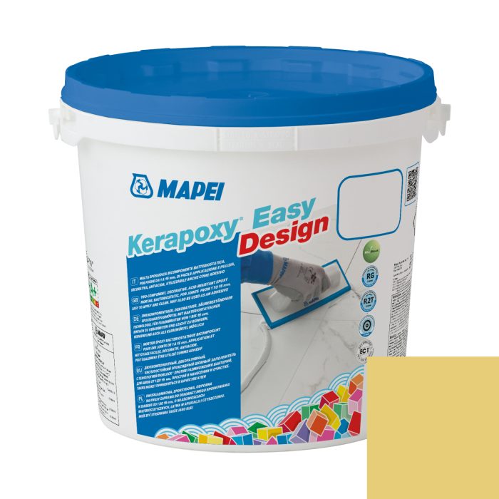 Mortier époxy bi-composant KERAPOXY EASY DESIGN 150 - JAUNE [3kg]