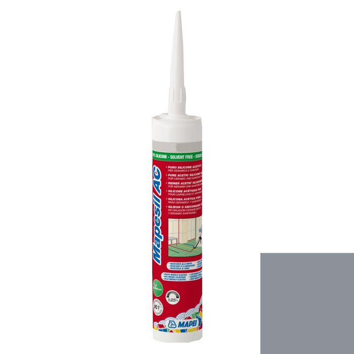 Mastic silicone MAPESIL AC 127 - Gris ARCTIQUE [310ml]