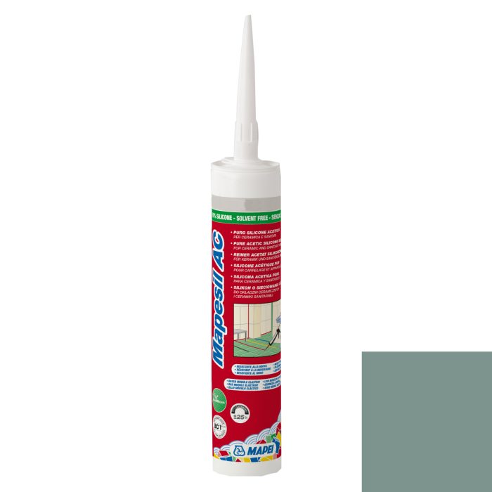 Mastic silicone MAPESIL AC 177 - SAUGE [310ml]