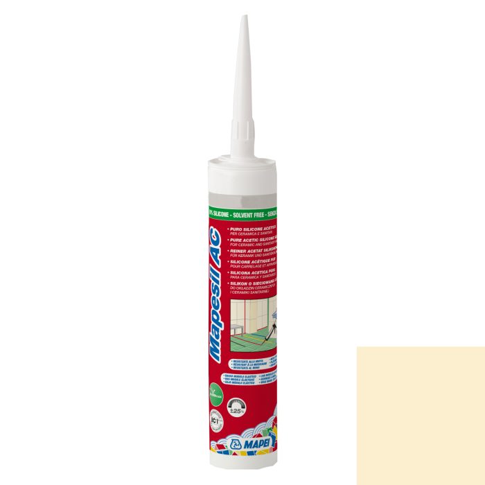 Mastic silicone MAPESIL AC 131 - VANILLE [310ml]