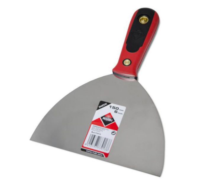 Spatule INOX peintre RUBIFLEX (150mm)