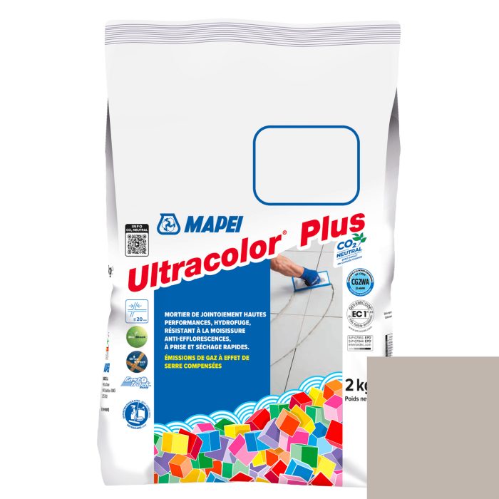 Mortier de jointoiement ULTRACOLOR PLUS 123 - Blanc ANTIQUE - pour joint jusqu'à 20mm (2kg)