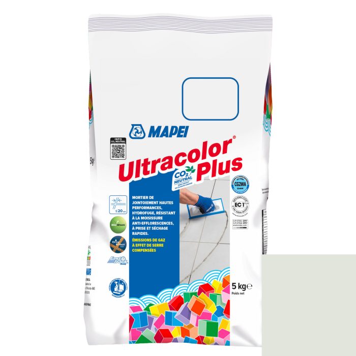 Mortier de jointoiement ULTRACOLOR PLUS 103 - Blanc LUNE - pour joint jusqu'à 20mm [5kg]