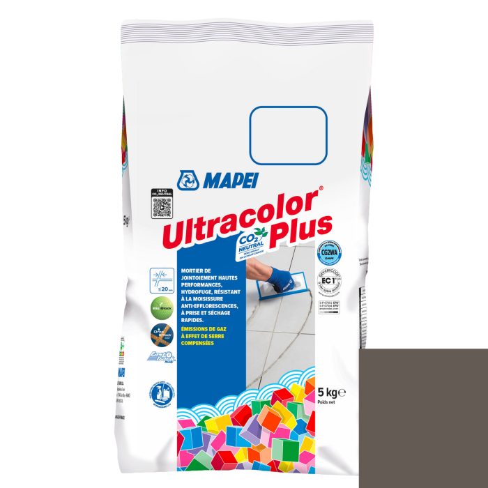 Mortier de jointoiement ULTRACOLOR PLUS 136 - TAUPE - pour joint jusqu'à 20mm [5kg]