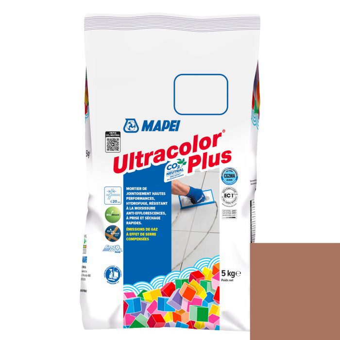 Mortier de jointoiement ULTRACOLOR PLUS 145 - TERRE DE SIENNE - pour joint jusqu'à 20mm [5kg]